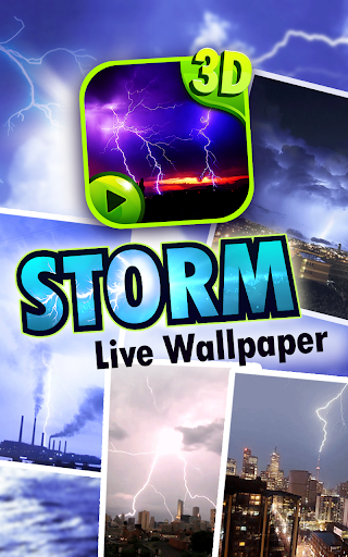 Storm Sounds Live Wallpaper - Image screenshot of android app