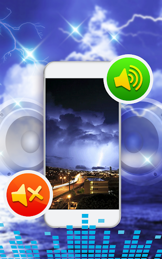 Storm Sounds Live Wallpaper - Image screenshot of android app