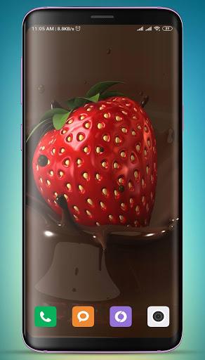 Strawberry wallpaper HD - Image screenshot of android app