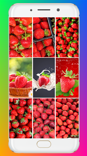 Strawberry Wallpaper HD - Image screenshot of android app