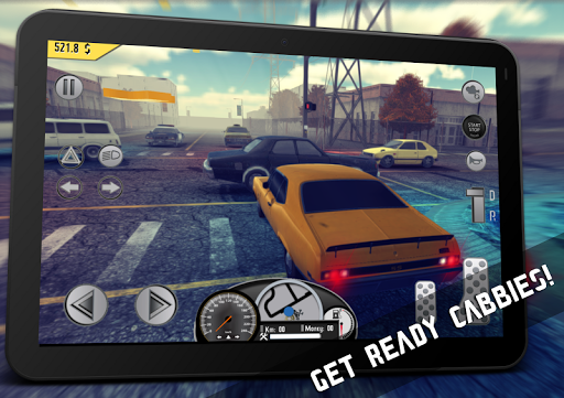 Real Taxi Sim - Gameplay image of android game