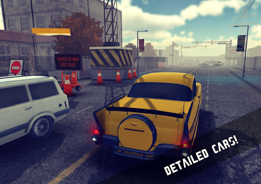 Real Taxi Sim - Gameplay image of android game