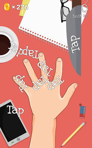 4 Fingers: Knife Games - Gameplay image of android game