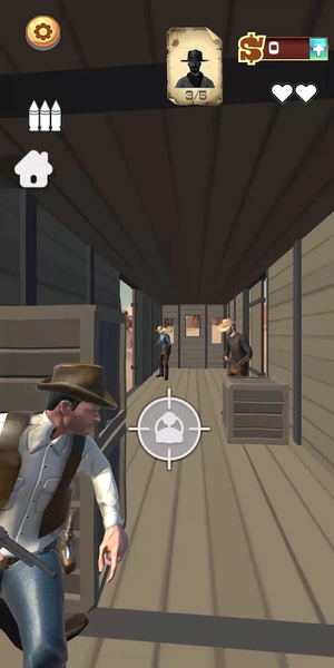 Wild West Cowboy Redemption - Gameplay image of android game