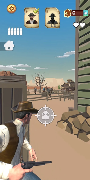 Wild West Cowboy Redemption - Gameplay image of android game
