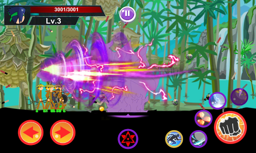 Stickman Ninja 2 - Gameplay image of android game