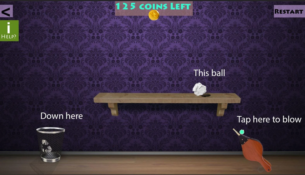 Trash Can the paper toss game - عکس بازی موبایلی اندروید