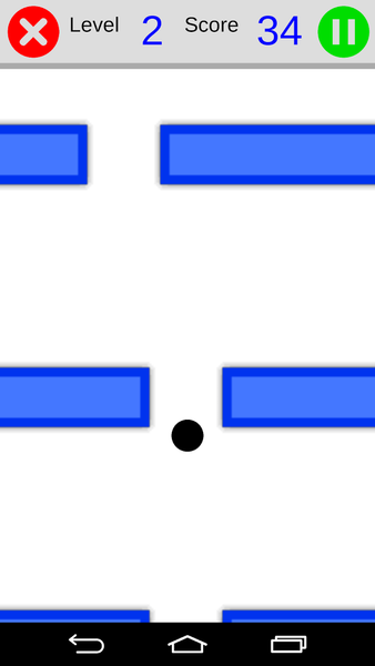 Barrier Dodge - Gameplay image of android game