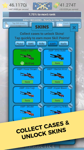 Counter Clicker - Case Strike - عکس بازی موبایلی اندروید