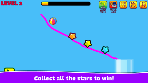 Happy Balls Game - Gameplay image of android game