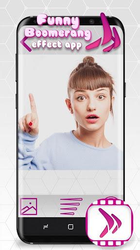 Funny Boomerang Effect App - Image screenshot of android app