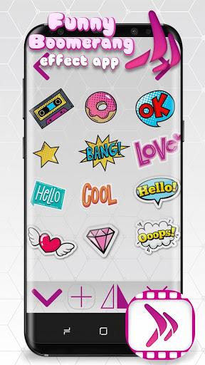 Funny Boomerang Effect App - Image screenshot of android app