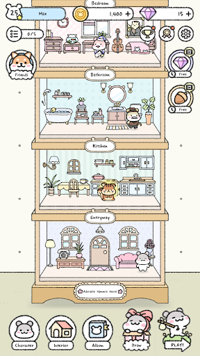 Hamster Town - عکس بازی موبایلی اندروید