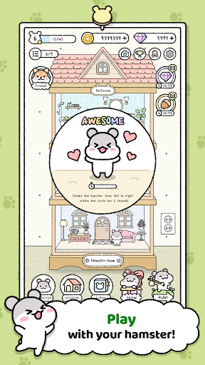 Hamster Town - عکس بازی موبایلی اندروید