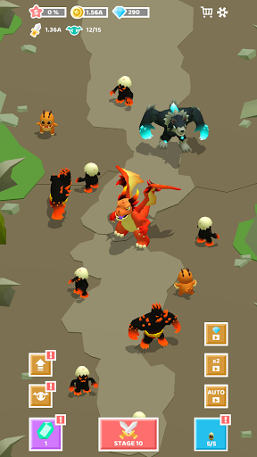 Merge Monster Evolution - عکس برنامه موبایلی اندروید