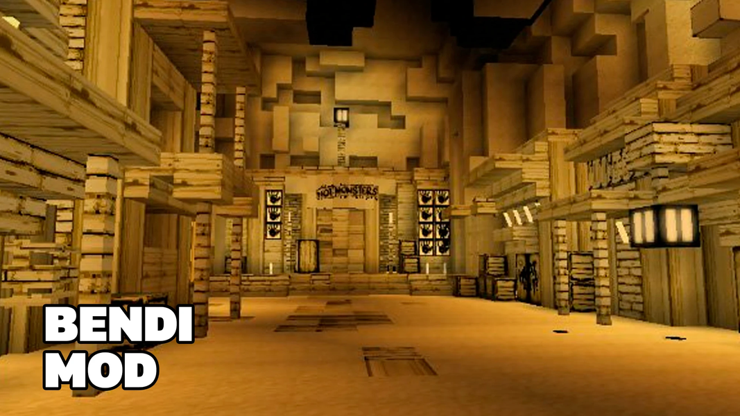 Bendy Mod for Minecraft PE - عکس برنامه موبایلی اندروید
