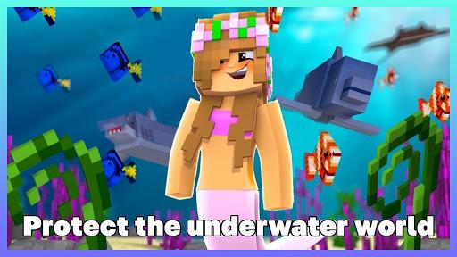 Mermaid Mod for Minecraft PE - عکس برنامه موبایلی اندروید