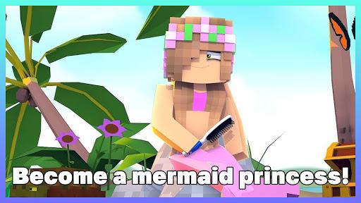 Mermaid Mod for Minecraft PE - Image screenshot of android app