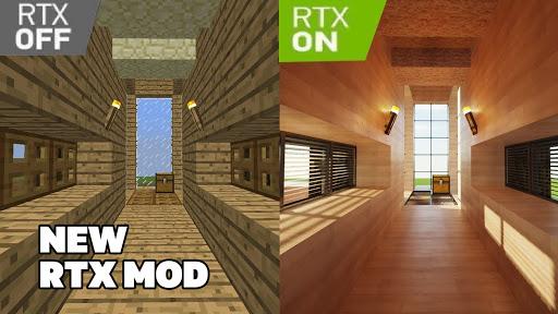 RTX Ray Tracing for Minecraft - عکس برنامه موبایلی اندروید