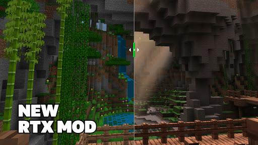 RTX Ray Tracing for Minecraft - عکس برنامه موبایلی اندروید