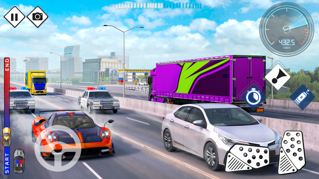 Car Driver Games Car Games 3D - عکس بازی موبایلی اندروید