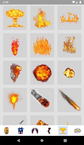 Superhero Camera Photo Editor - عکس برنامه موبایلی اندروید