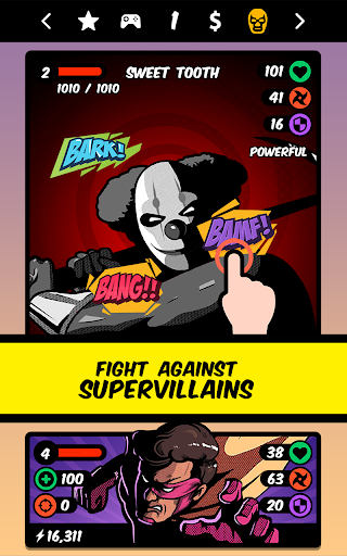 Superhero Clicker - عکس بازی موبایلی اندروید