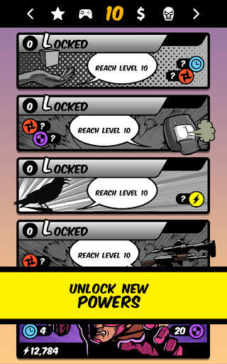 Superhero Clicker - عکس بازی موبایلی اندروید