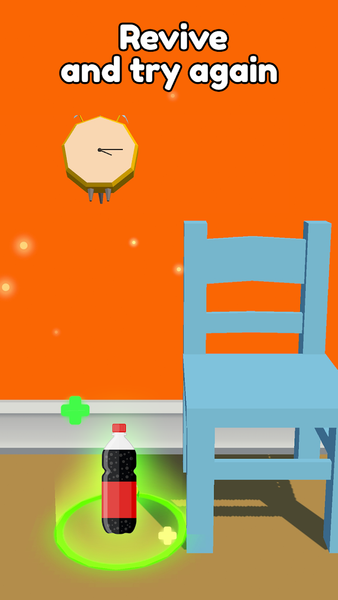 Flip The Bottle – 3D Game - Gameplay image of android game