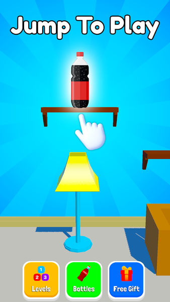 Flip The Bottle – ۳D Game - عکس بازی موبایلی اندروید