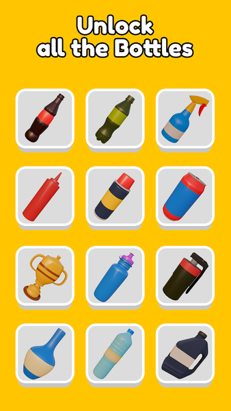 Flip The Bottle – ۳D Game - عکس بازی موبایلی اندروید