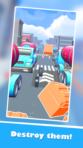 Tire Smash Run - عکس بازی موبایلی اندروید
