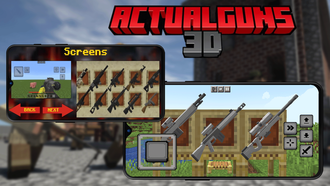 Gun Mods for Minecraft PE - Image screenshot of android app