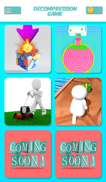 Decompression Games! Cut Grass - عکس بازی موبایلی اندروید