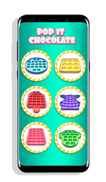 Pop It Chocolate Pops! Poppops - عکس برنامه موبایلی اندروید