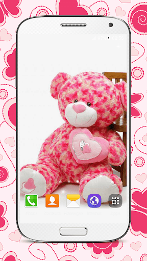 Sweet Teddy Bear Wallpaper - عکس برنامه موبایلی اندروید