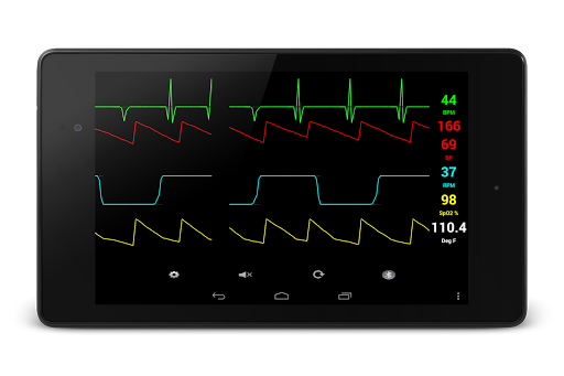 EKG Simulator - عکس برنامه موبایلی اندروید