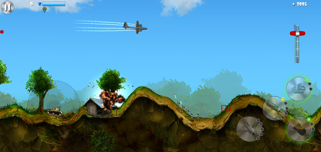 Carpet Bombing 3 - Gameplay image of android game