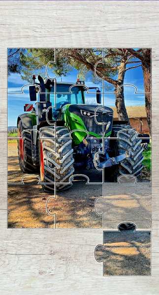 Jigsaw Puzzles Tractor - عکس بازی موبایلی اندروید