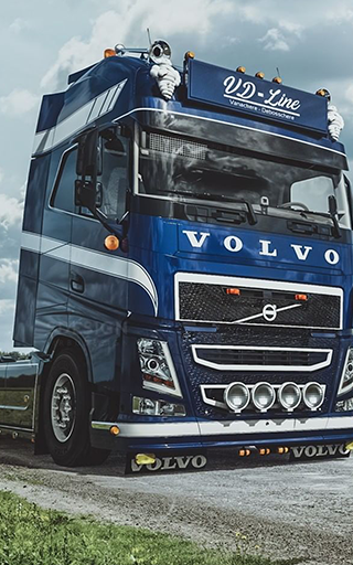 Volvo Truck Wallpapers HD - Image screenshot of android app