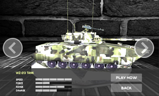 Tanks Fight 3D - Gameplay image of android game