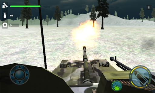 Tanks Fight 3D - Gameplay image of android game