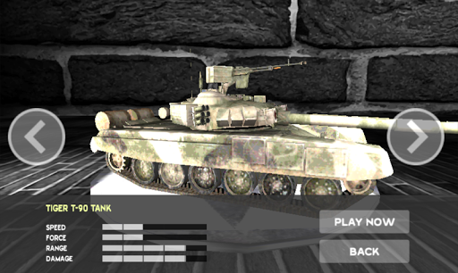 Tanks Fight 3D - Gameplay image of android game