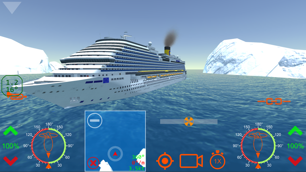 Cruise Ship Handling - Gameplay image of android game