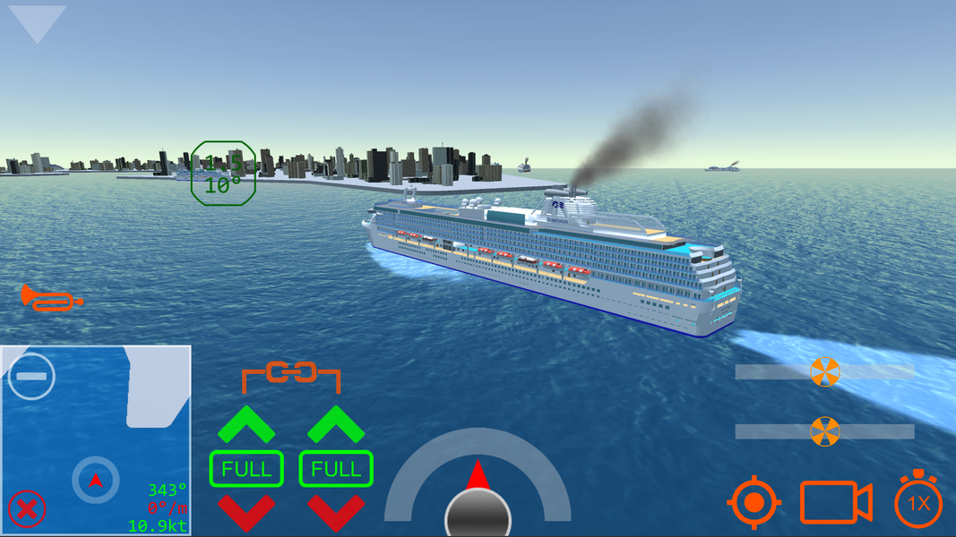 Cruise Ship Handling - Gameplay image of android game