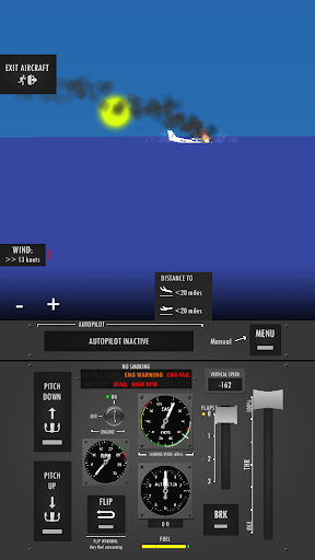 Flight Simulator ۲d - sandbox - عکس بازی موبایلی اندروید