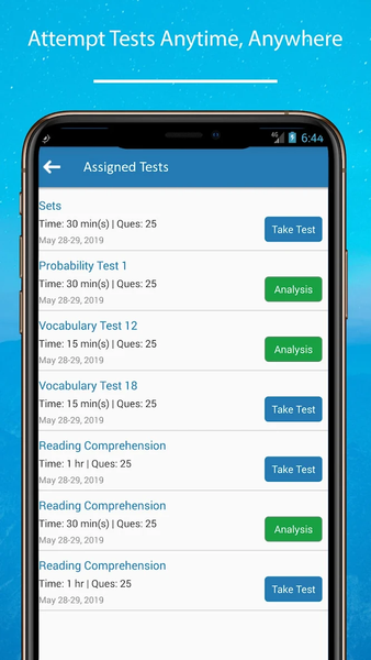 TCYonline - Exam Preparation - Image screenshot of android app