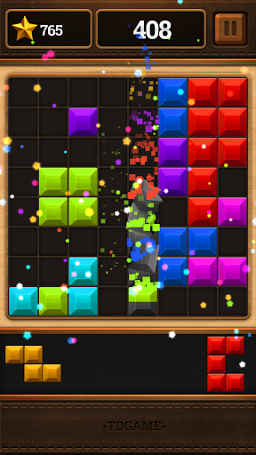 Block Puzzle Wood 88 - Gameplay image of android game