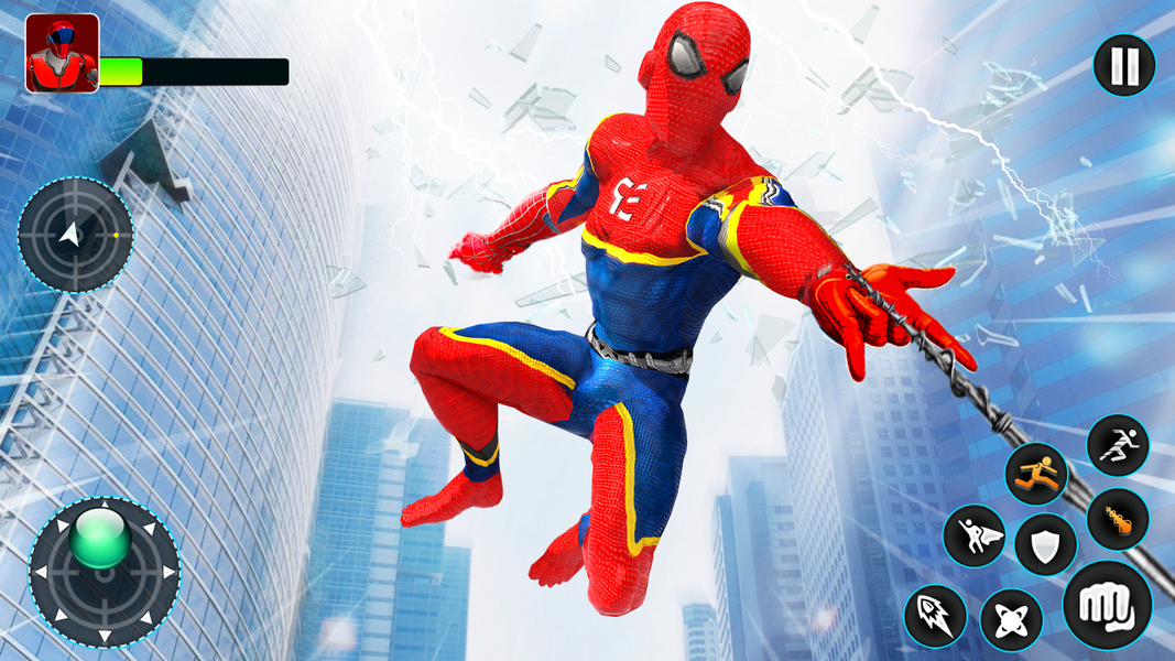 Spider Flying Rope Hero Games - Image screenshot of android app