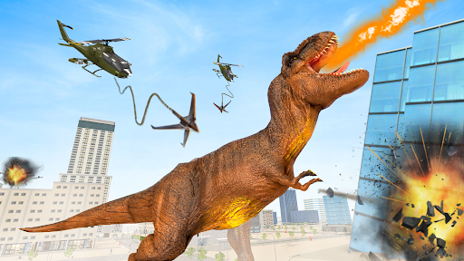 Dino Transporter Truck Games - Image screenshot of android app